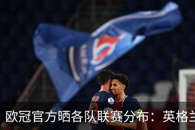 欧冠官方晒各队联赛分布：英格兰西班牙各5队，德国意大利各4队